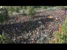 Protesters gather in Santiago for second 'biggest march'