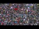 12th day of protests against Chile's embattled President Pinera