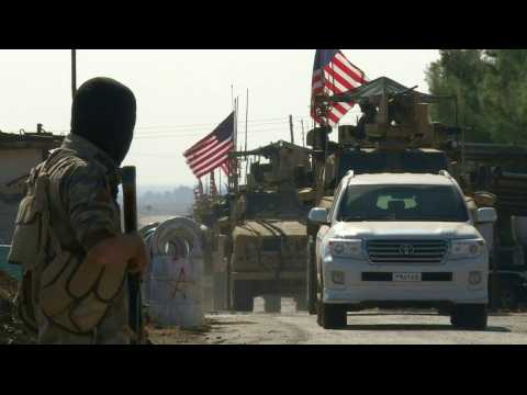 US conducts first NE Syria border patrol since pullback