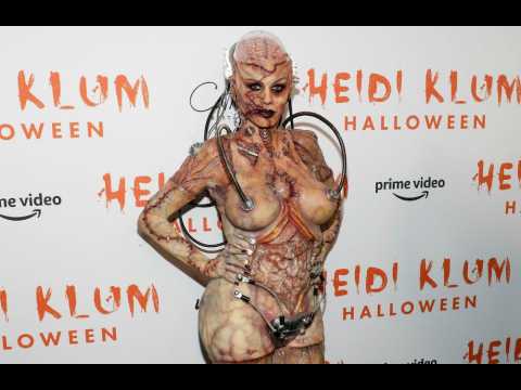 Heidi Klum's Halloween transformation took 12 hours