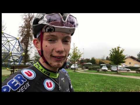 Cyclo-cross : la réaction de Natan Patrois après sa victoire au Trophée d’Epinal