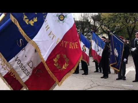 Cérémonie de commémoration du 11 Novembre à Saint-Dié-des-Vosges