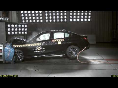 The BMW 3 Series Sedan in the Euro NCAP Crash & Safety Test