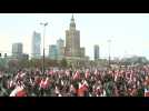Polish far-right groups gather for march in Warsaw - Label : AFPTV - First images - Category : News