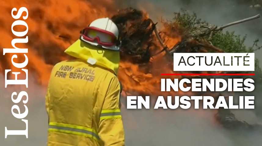 Illustration pour la vidéo L'Australie touchée par de graves incendies qui se rapprochent de Sydney