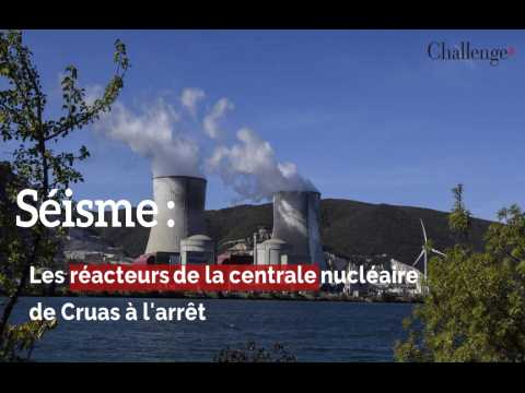 Séisme: Les réacteurs de la centrale nucléaire de Cruas à l'arrêt