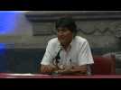 Bolivia's Morales gives a press conference - Label : AFPTV - First images - Category : News