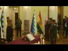 Bolivia acting leader names new military high command