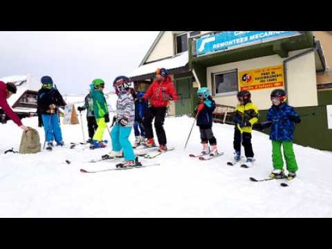 Première neige, premier ski au Markstein
