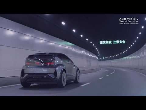 World Premiere Show Audi e-tron Sportback