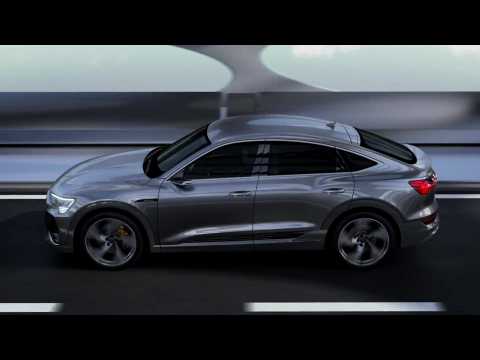 Recuperation system of the Audi e-tron Animation