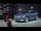 Sneak Preview of the Audi e-tron Sportback