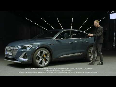 Design highlights of the Audi e-tron Sportback