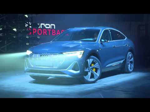 World premiere of the Audi e-tron Sportback in Los Angeles