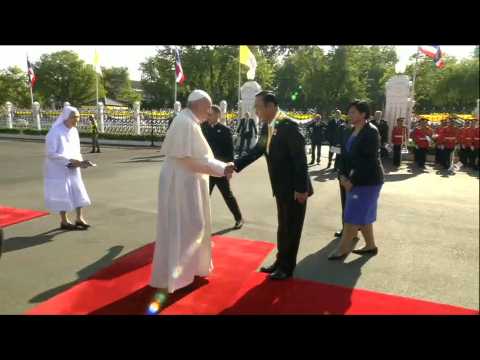 Pope Francis meets Thai Prime Minister in Bangkok