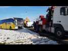 Arc-Sous-Cicon (25) : sortie de route d'un bus scolaire