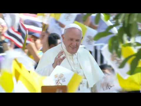 Pope kicks off final day of Thailand visit