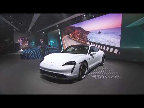 The Porsche Press Conference at the L.A. Auto Show
