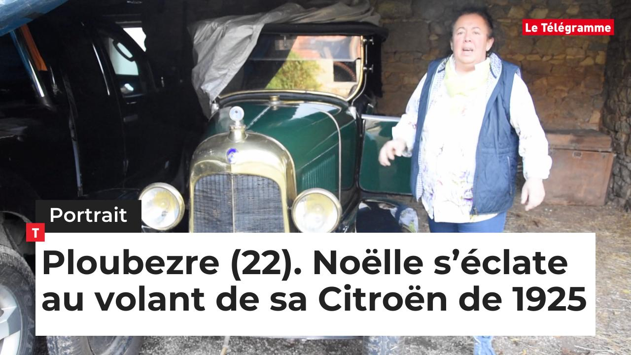 Ploubezre (22). Noëlle s’éclate au volant de sa Citroën de 1925 (Le Télégramme)