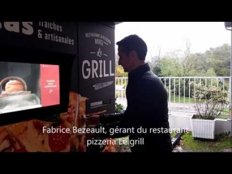Lons-le-Saunier: un restaurant a lancé son distributeur automatique de pizzas