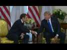 Trump meets with Macron ahead of NATO summit in London