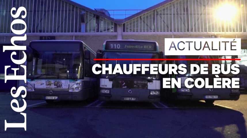 Illustration pour la vidéo Les chauffeurs de bus dénoncent les idées reçues envers les « régimes spéciaux », à l’occasion de la grève du 5 décembre