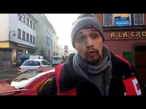 Sarrebourg : "On estime à 160 personnes le nombre de manifestants"