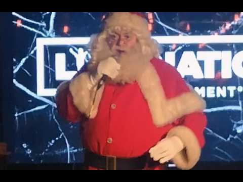Santa stole the show at Live Nation's festive party!
