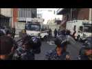 Venezuela's police forces restrict access to parliament