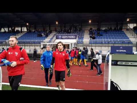 football : Les Spinaliens rentrent sur la pelouse de Saint-Gratien avant le 32e de finale de la Coupe de France