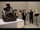 La voix de K&auml;the Kollwitz au milieu de ses &oelig;uvres - Label : Les Dernières Nouvelles d'Alsace - Category : News