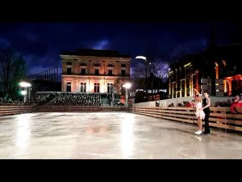 Gala de patinage du mois givré : Alice Bocquet et Yann Vogelbacher, 8 et 10 ans