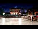 Gala de patinage du mois givré : Alice Bocquet et Yann Vogelbacher, 8 et 10 ans
