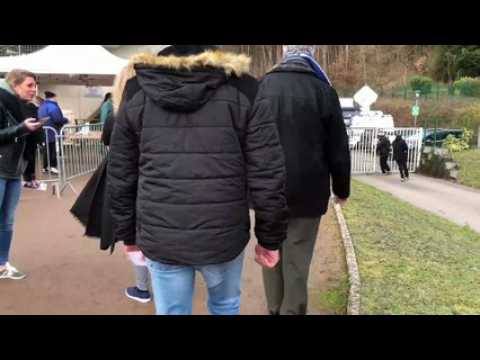 Football - petit tour en accéléré du stade Gasser avant Raon-l'Etape - Lille
