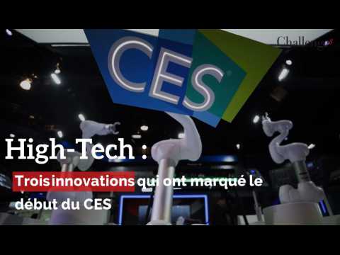 High-tech: Trois innovations qui ont marqué l'ouverture du CES 