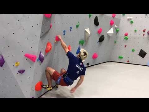 Besançon : inauguration salle d’escalade Marie Paradis
