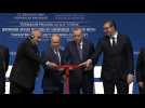 Putin, Erdogan, Vucic and Borisov inaugurate Turkstream pipeline - Label : AFPTV - First images - Category : News