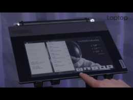 Hands-on with the Lenovo Thinkbook Plus | Laptop Mag at CES 2020