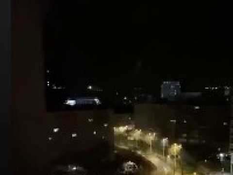 Feu d'artice post Nouvel An à l'Esplanade, à Strasbourg