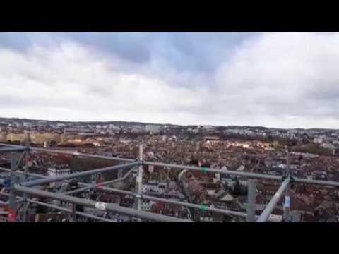 Besançon : la vue depuis la cathédrale Saint-Jean