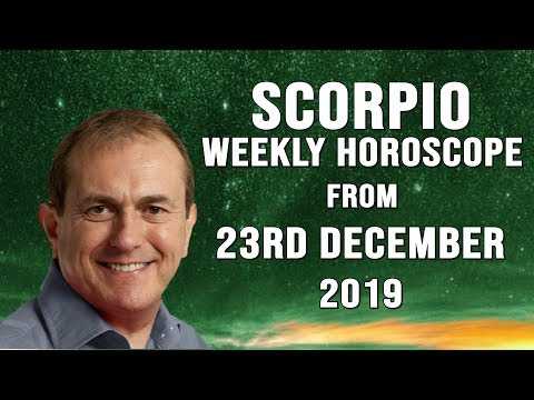 Scorpio Weekly Astrology Horoscope 23rd December 2019