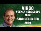 Virgo Weekly Astrology Horoscope 23rd December 2019