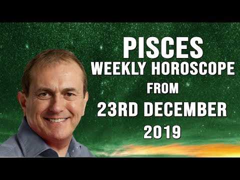 Pisces Weekly Astrology Horoscope 23rd December 2019