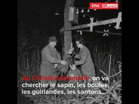 Noël à Strasbourg dans les années 1960