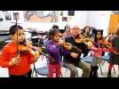 Une classe orchestre à l'école Camille-Claudel de Bar-le-Duc