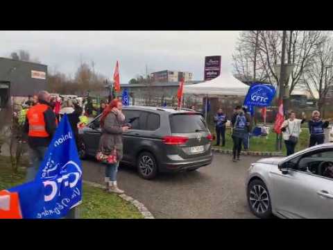 Mulhouse : les ambulanciers en colère