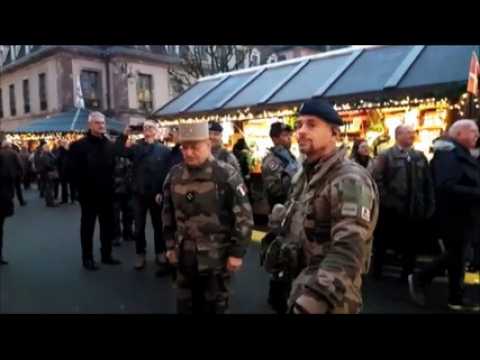 Le général Christian Bailly à la rencontre lundi soir des soldats engagés dans l'opération Sentinelle à Montbéliard