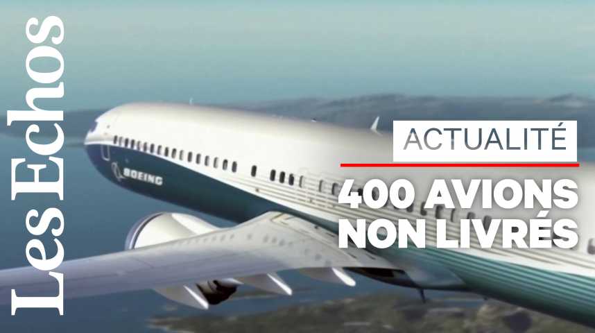 Illustration pour la vidéo Boeing va suspendre la production du 737 MAX