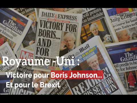 Royaume-Uni : Victoire pour Boris Johnson... Et le Brexit 