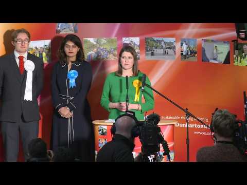 UK election: pro-EU Lib Dem leader Jo Swinson says results will bring "dread and dismay" after losing seat